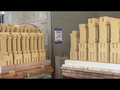 55-65% Al2O3 Kohlenstoffroaster Hochaluminium Feuerziegel Sonderform