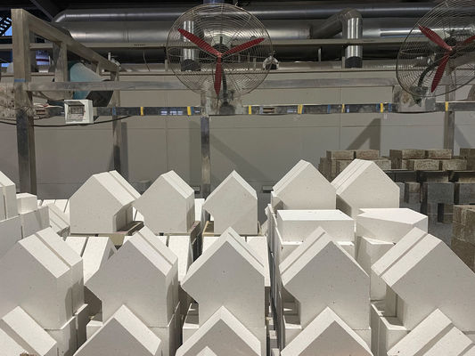 Hochtemperatur 95% Al2O3 Feuerfestziegel Weißkorundziegel für elektrische Bogenofen