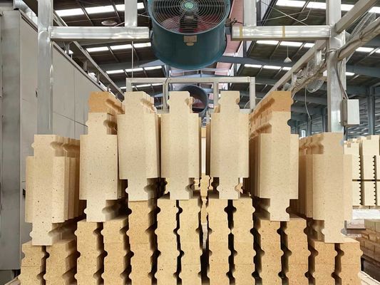 55-65% Al2O3 Kohlenstoffroaster Hochaluminium Feuerziegel Sonderform
