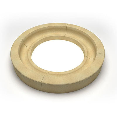 Al2O3 55%-85% Hohe Alumina Feuerfeste Ziegel Alumina Auskleidung Ziegel für Glasöfen